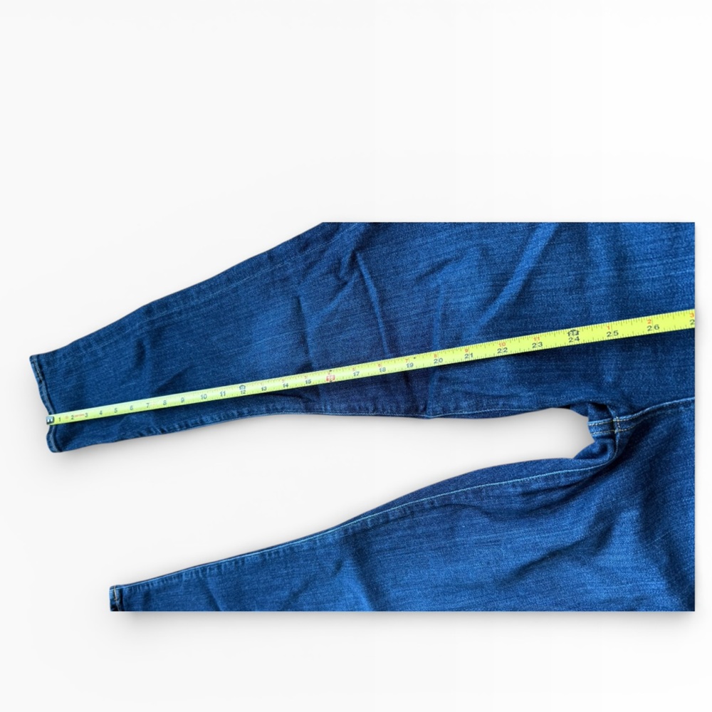 Agolde Deep Blue Skinny Jeans - Picture 3 of 5